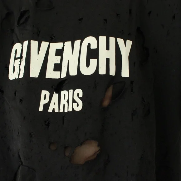 GIVENCHY Distressed T-Shirt - AUTHENTIC - Picture 3 of 9